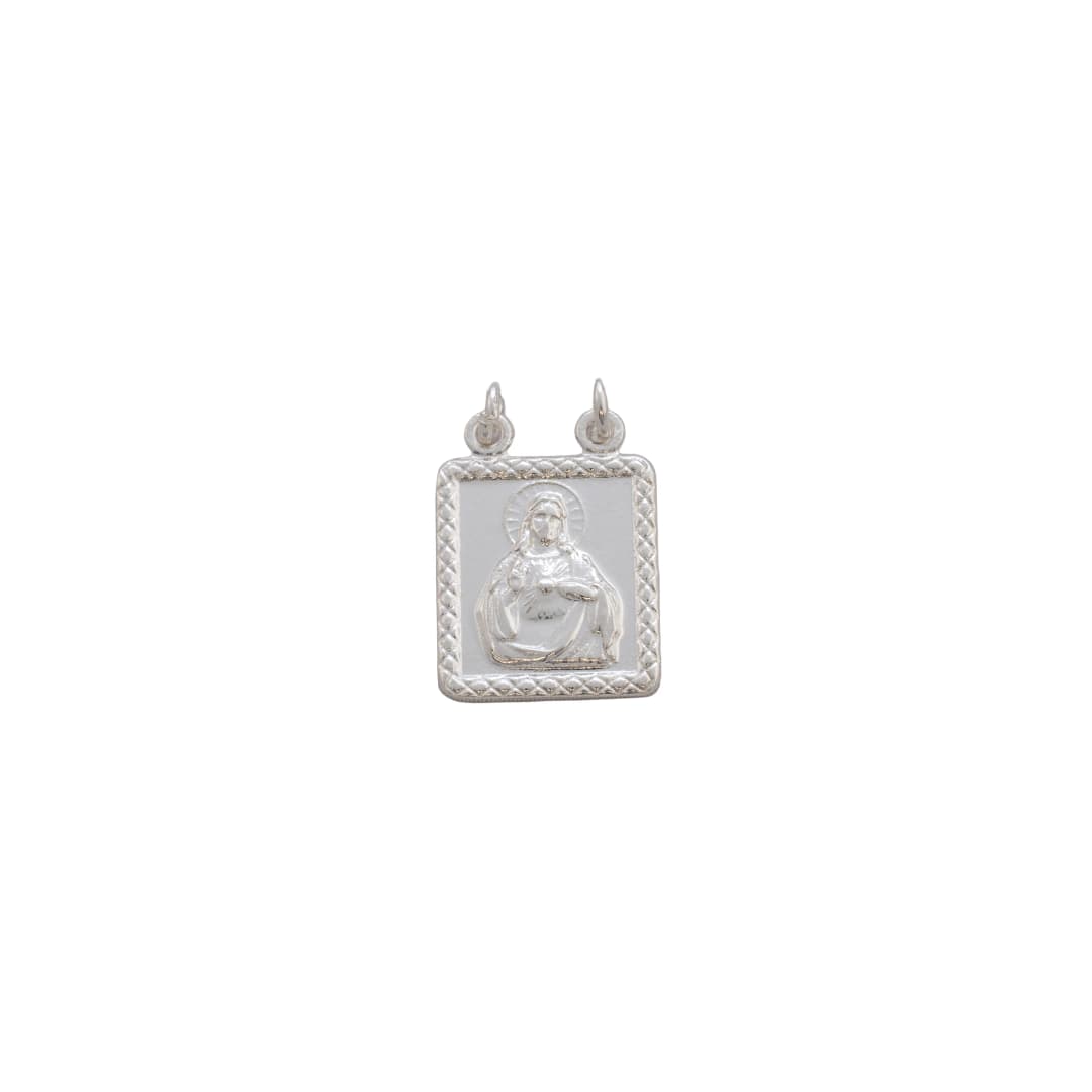 D Escapulario - Sagrado Corazon 1,4 Cm