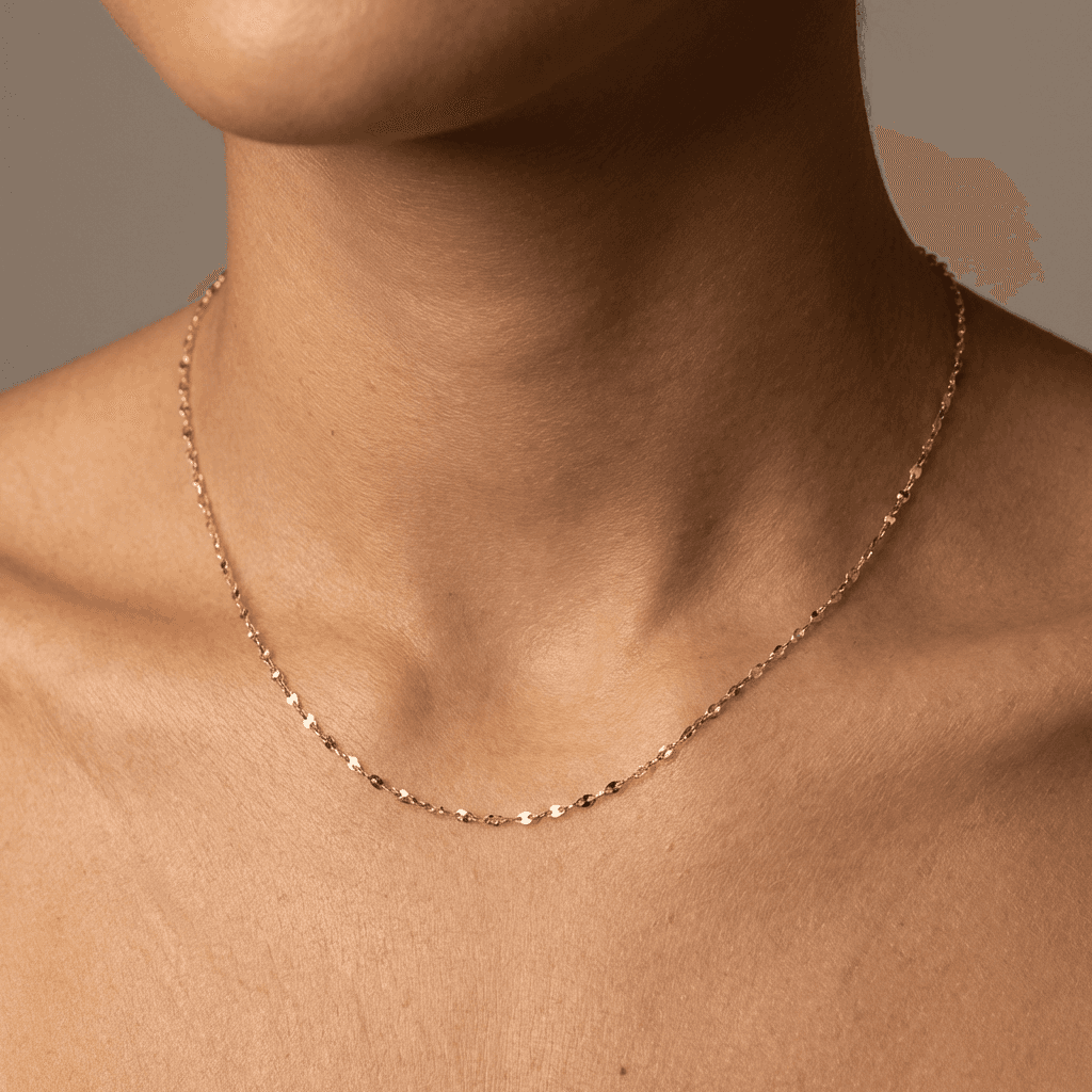 CADENA LLUVIA MINI 1.5MM 45CM