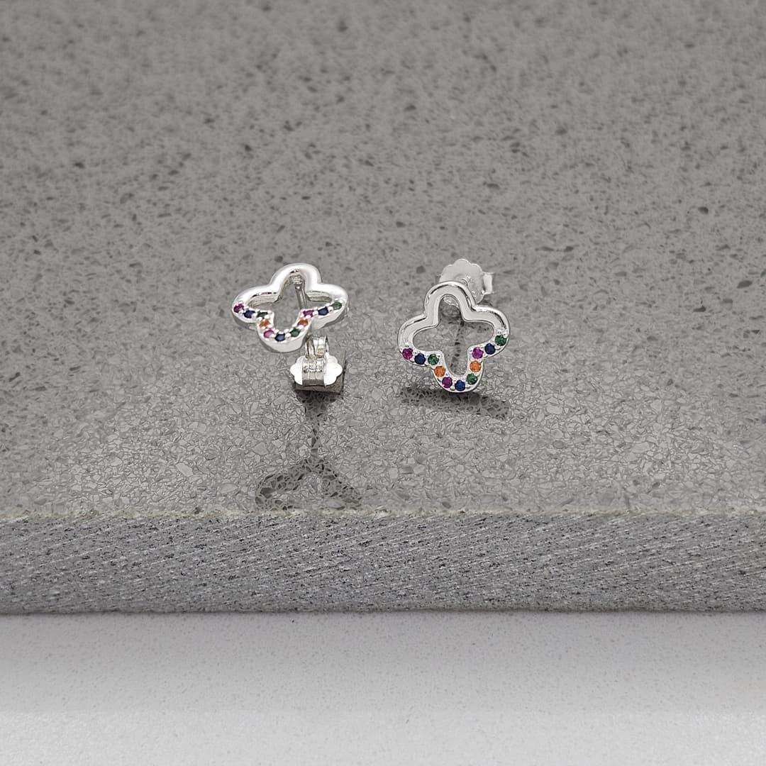 TOPO TIPO VAN CLEEF SILUETA CIRCONES